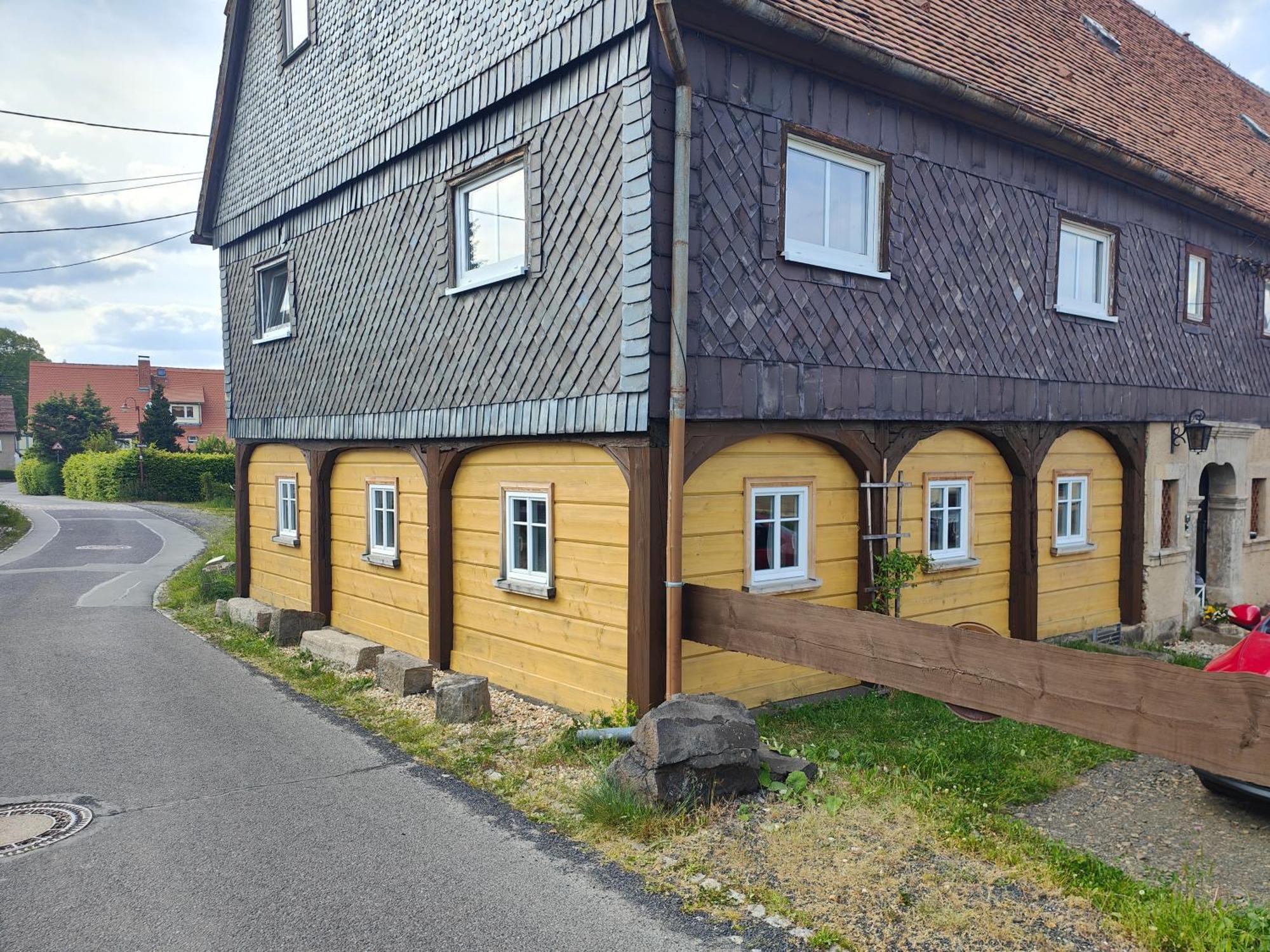 Ferienwohnung Zittauer Gebirge Waltersdorf  Exterior foto